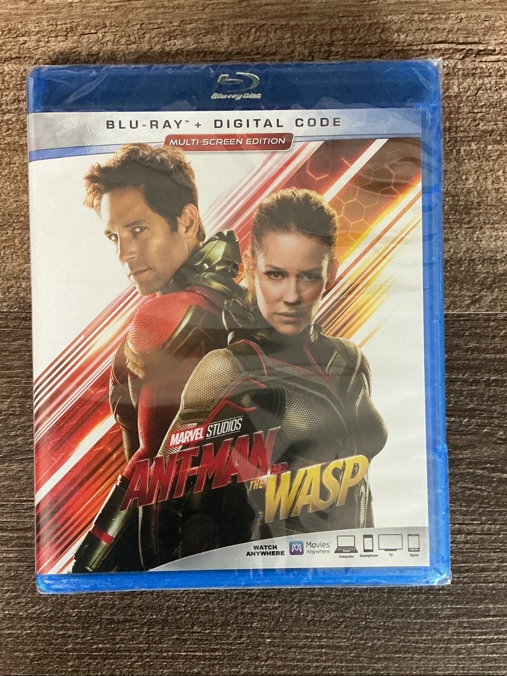 Marvel Studios Ant-Man and The Wasp Blu-ray + Digital Code - Blue Case